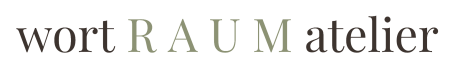 Logo wort R A U M atelier